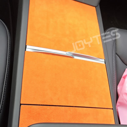 tesla alcantara console