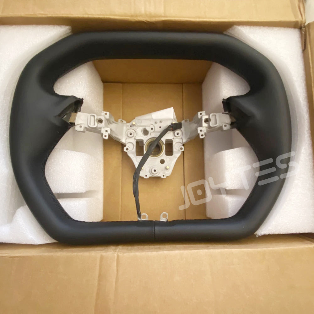 tesla model y juniper yoke steering wheel