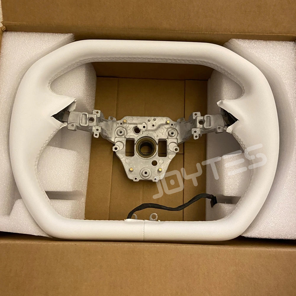 tesla juniper yoke steering wheel