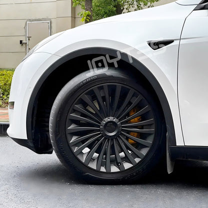 tesla model y aftermarket wheel covers