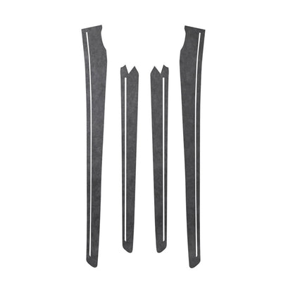 tesla alcantara dashboard door trim