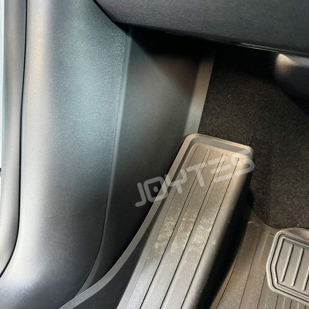 tesla model y interior pedal side protection