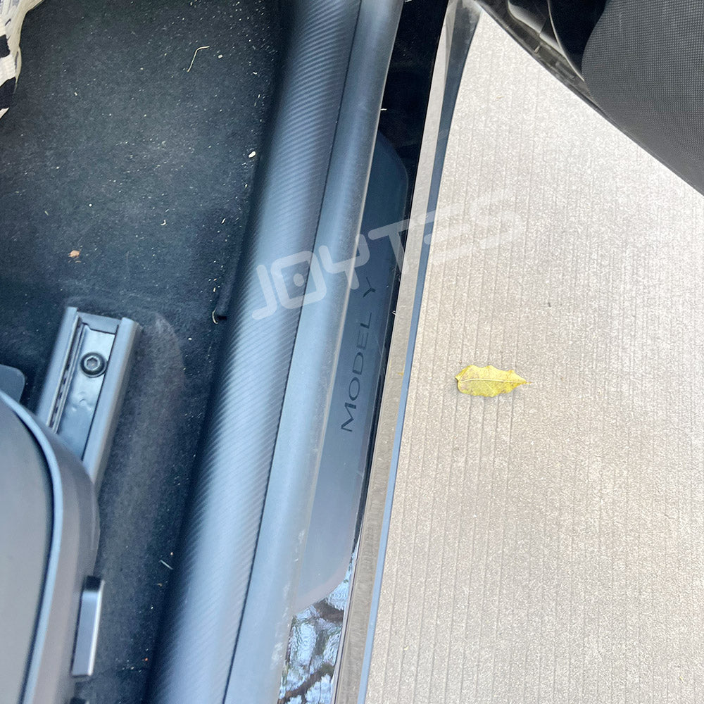 tesla model y rear door sill protector