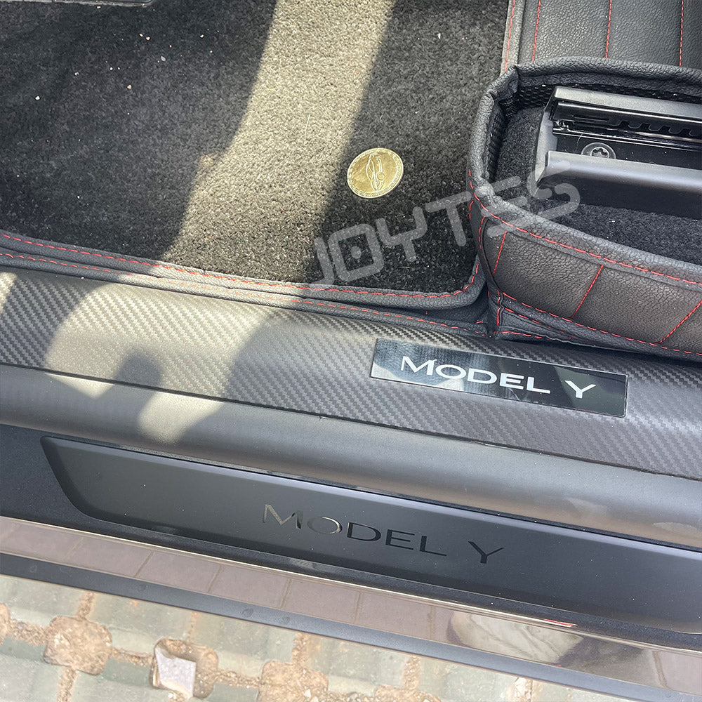 door sill protector for tesla model y 7 seater