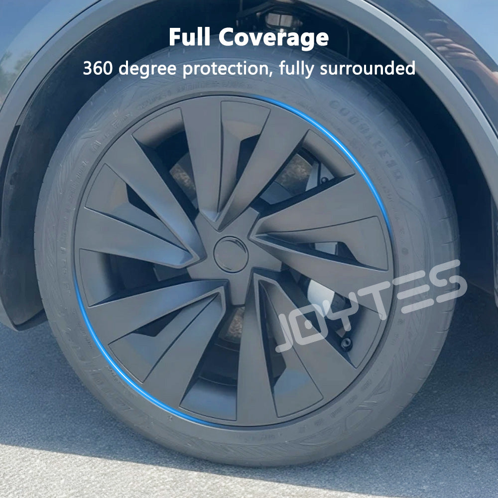 tesla model y crossflow wheel covers black