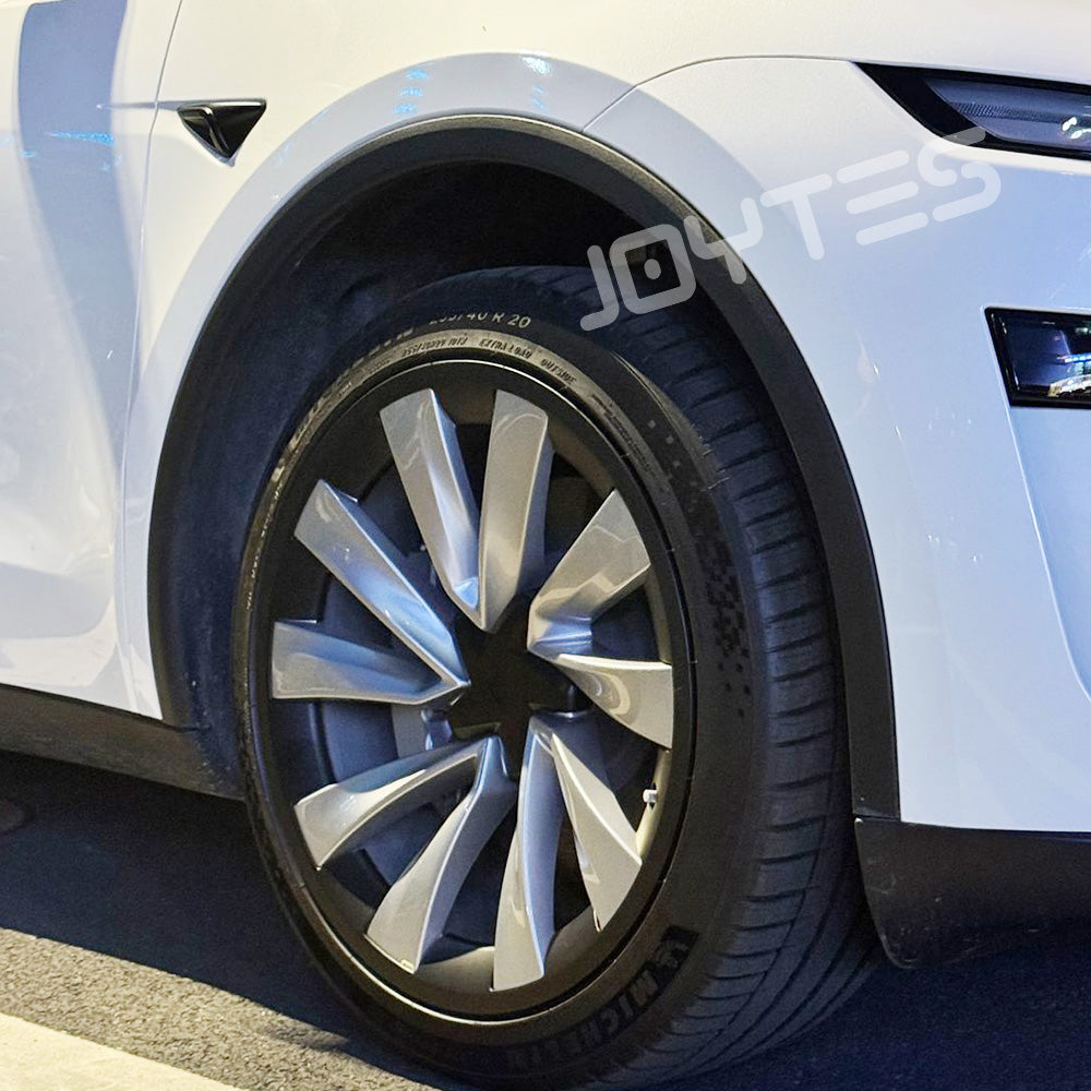 tesla model y juniper20 inch helix wheel rim protector