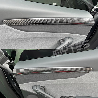 tesla model y juniper interior door trim