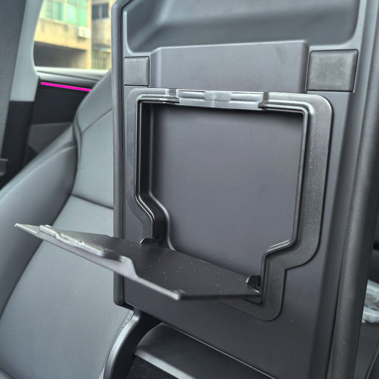 tesla hidden storage box