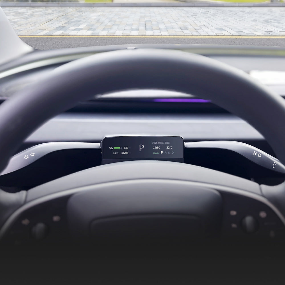 tesla gear shift stalk