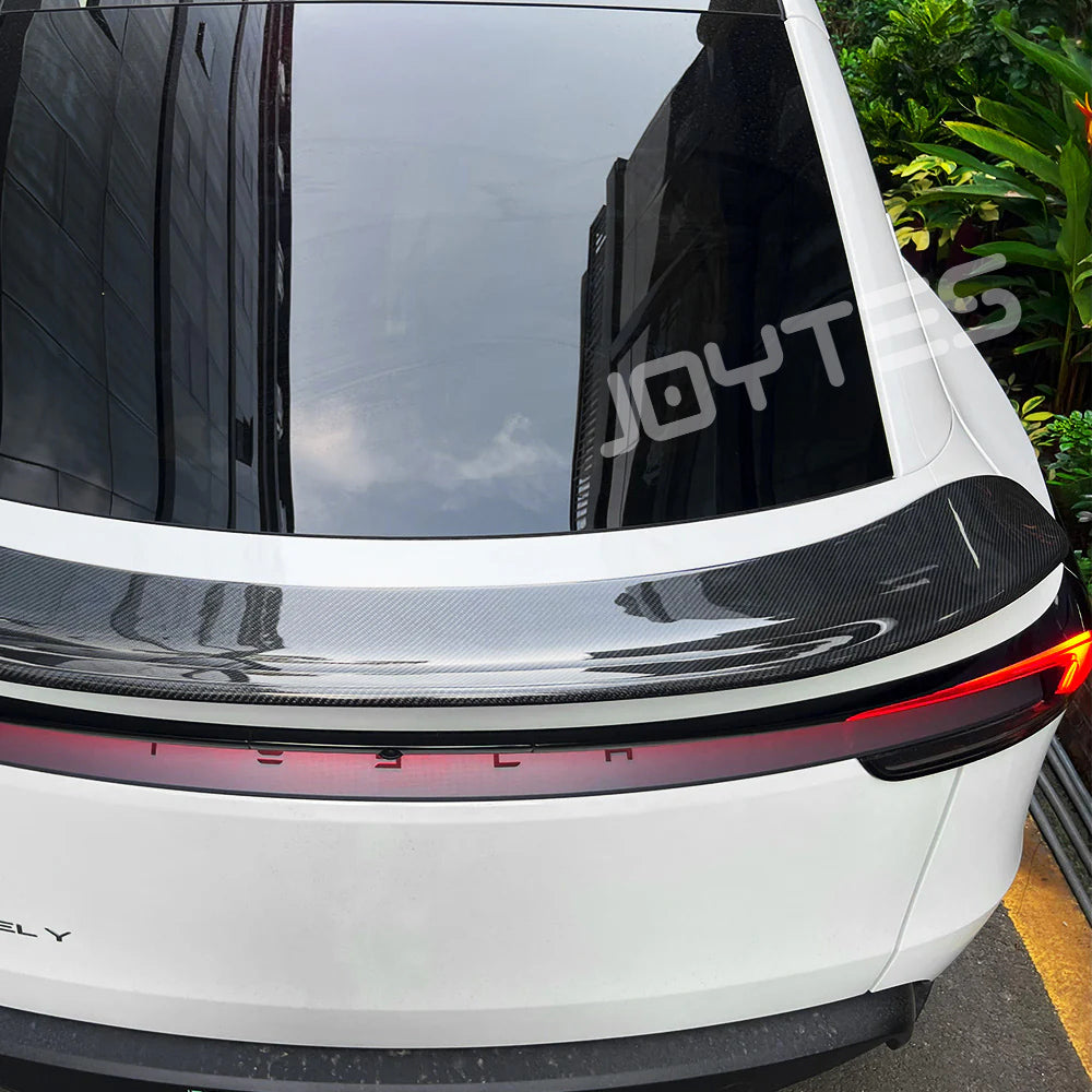 tesla model y spoiler gloss black