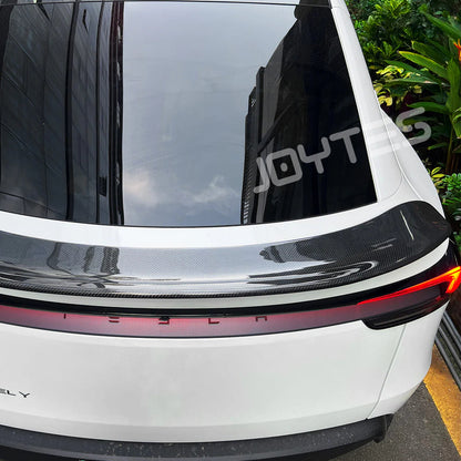 tesla model y spoiler gloss black