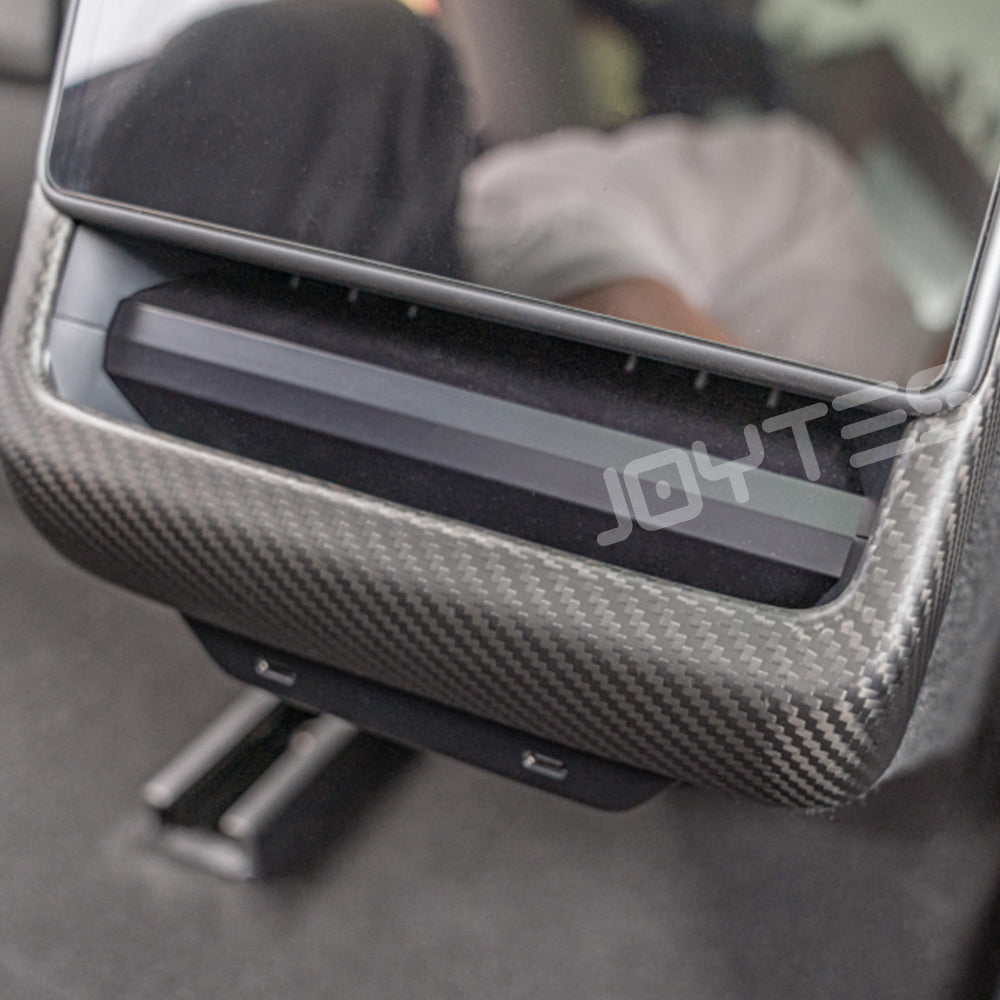 tesla model y carbon fiber interior