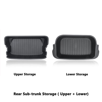 tesla new model y juniper interior storage