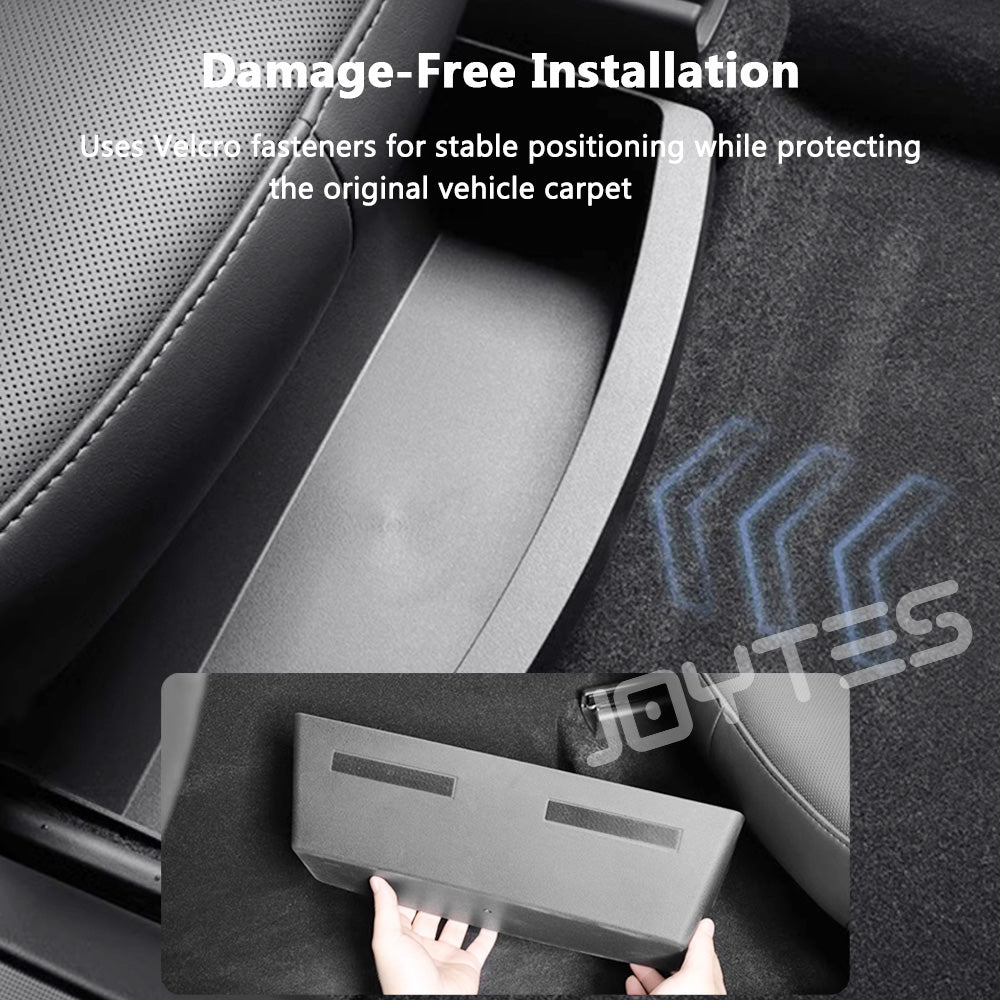 car seat storage bin