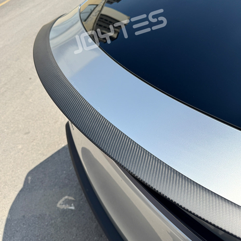 tesla new model y spoiler matte black