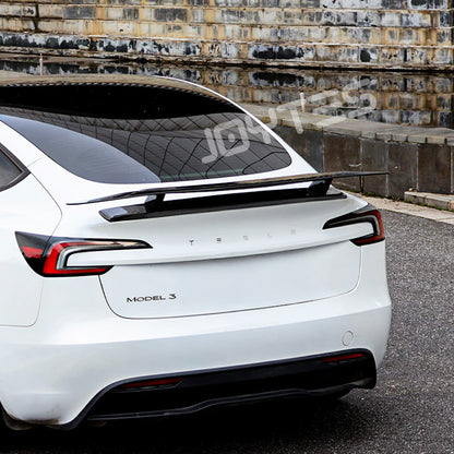 tesla model 3 highland carbon fiber spoiler wing