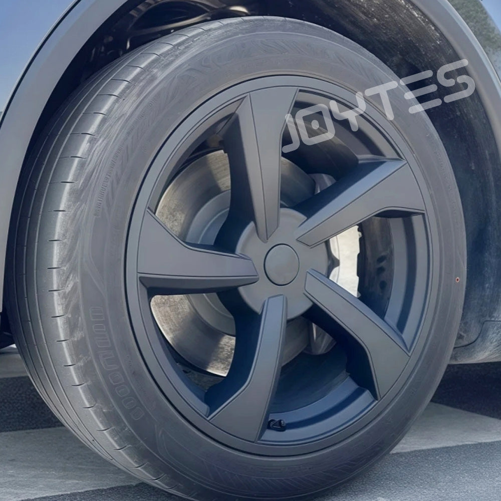 tesla model y juniper 19 wheel covers hub caps