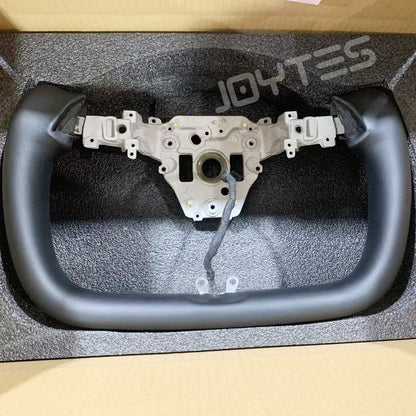 tesla model y juniper yoke steering wheel