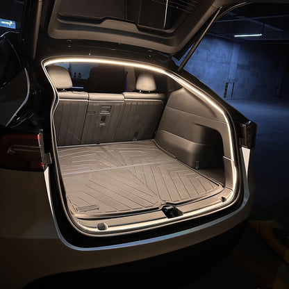 Tesla Model Y Trunk LED Light Strip (2020–2025+) | Intelligent Cargo Lighting