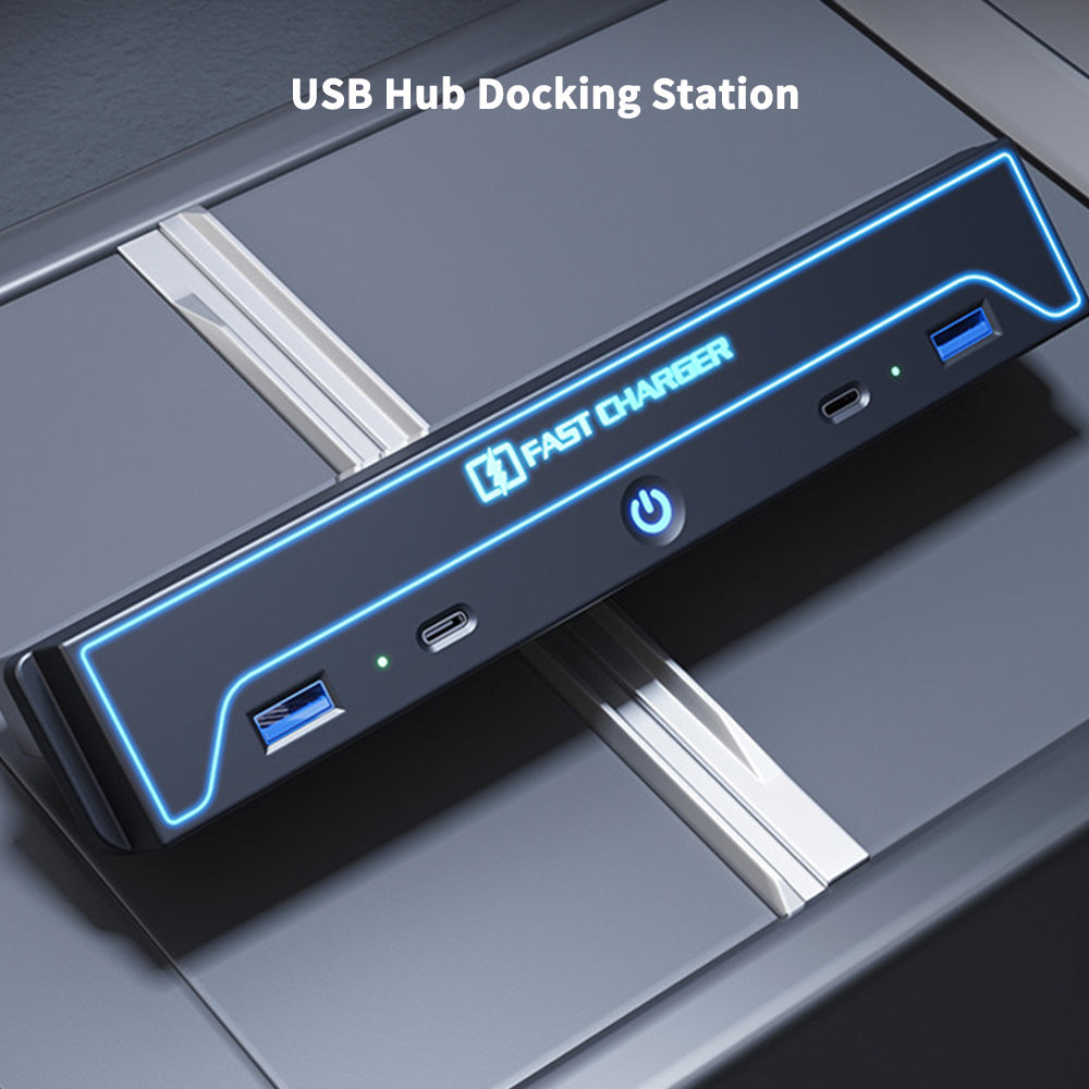 USB Charger Hub Docking Station for Tesla Model 3 Highland 2024+