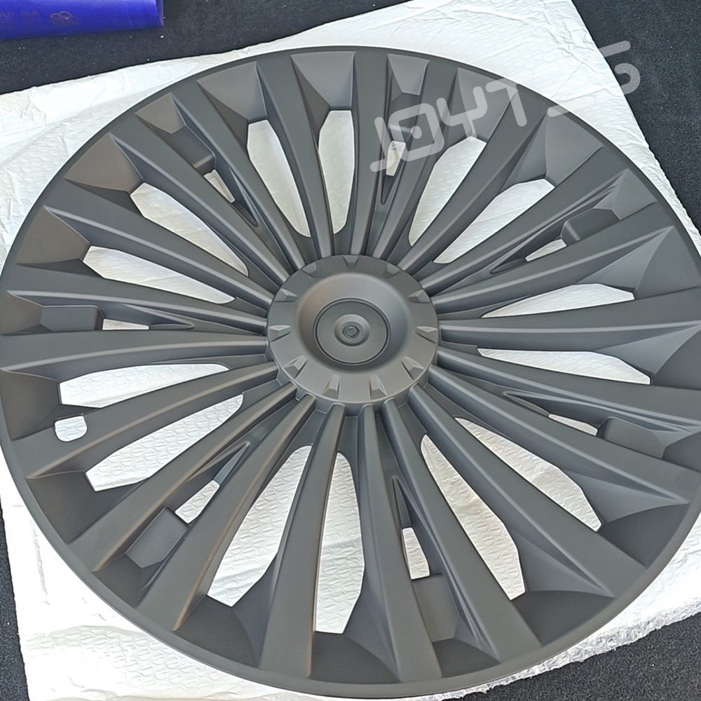 tesla model y wheel covers gloss black