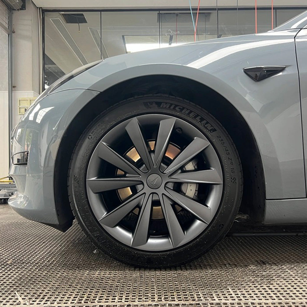 Tesla Model 3 Highland Cyclone Style Hubcaps