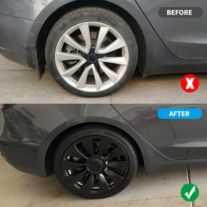 tesla model 3 aftermarket wheel covers