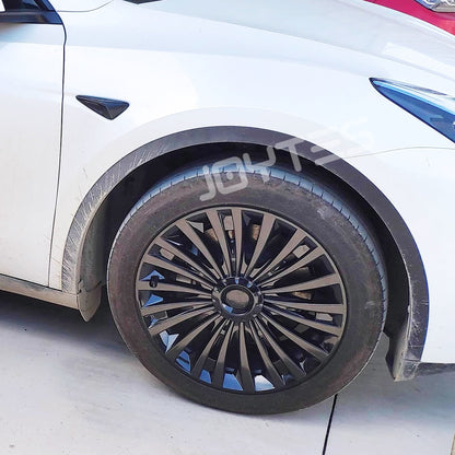 tesla model y black wheel covers 19 inch