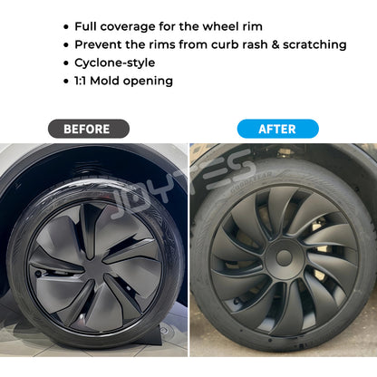 tesla model y wheel cap covers